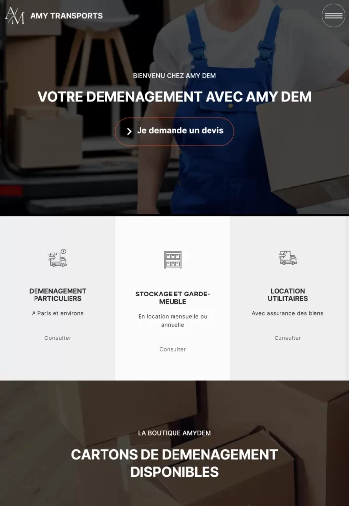 creation site web